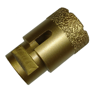 Brazed Diamond Core Bit 1-1/2