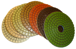 Ceramica Diamond Polishing Pads - Set of 7 pcs