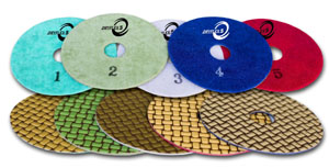 Cyclone DryFlex5 Dry Polishing Pads