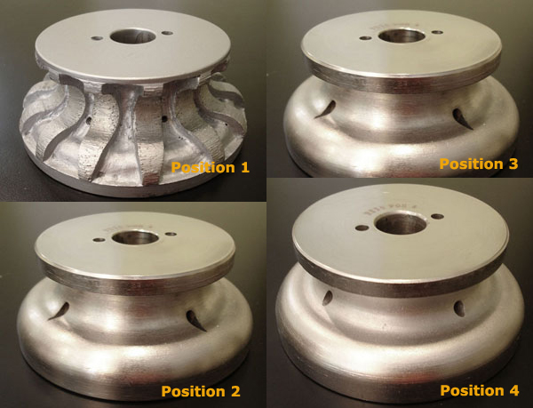 F+S 30 Diamond Profile Wheel for CNC Machine