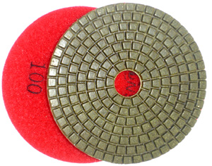 Diamond Polishing Pad for Engineered Stone - 100 Grit