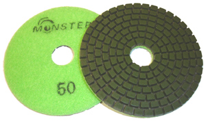 Monster Diamond Polishing Pad 50 Grit