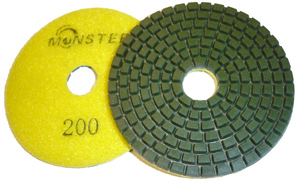 Monster Diamond Polishing Pad 200 Grit