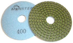 Monster Diamond Polishing Pad 400 Grit