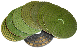 Monster Diamond Polishing Pad - Set of 8