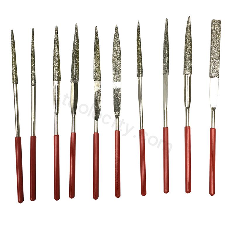 Diamond Files 6.5" 10 piece set