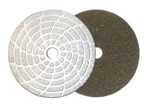 Vacuum Barzed Diamond Floor Grinding Disc