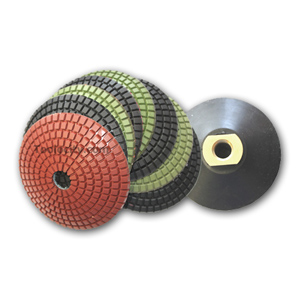 JX BOWL Diamond Polishing Pads Set of 8 pcs