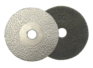 vacuum brazed diampnd grinding disc 5" 30 grit