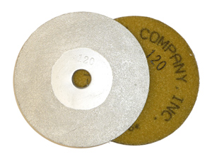 vacuum brazed diampnd grinding disc 5" 120 grit