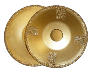 Brazed Diamond Contour Blade 4.5"