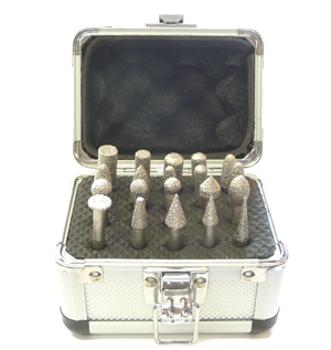 vacuum brazed diamond bur set