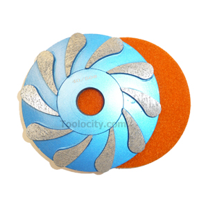 Teardrop Diamond Grinding Wheel - Coarse 5"