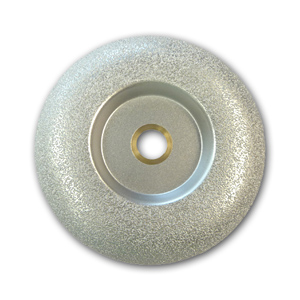 Convex brazed diamond cup wheel 5"