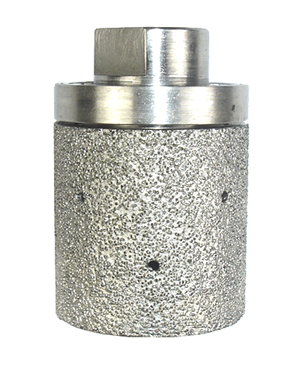 Brazed Diamond Drum Wheel 3"x2"