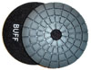 diamond polishing pad black buff  5