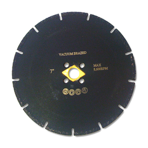 vacuum brazed diamond blade for marble