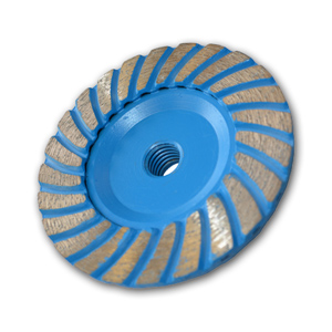 Premium double-wave diamond cup wheel