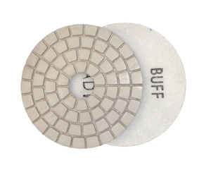 Diamond Polishing Pads White Buff