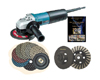 Edge work kit for polishing straight edge on granite