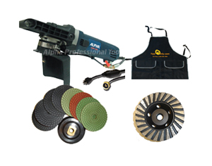Wet edge polishing kit