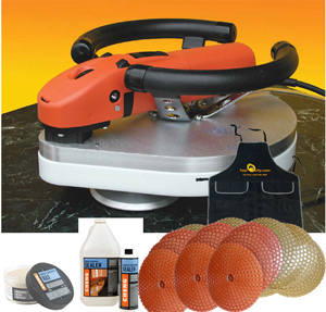 DS301 Wet Polisher Package for Concrete Counter Tops
