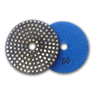 metal bond flexible diamond grinding pad 50 grit