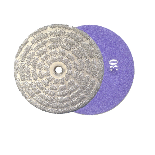 vacuum brazed diampnd grinding disc 30 grit