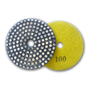 metal bond flexible diamond grinding pad 100 grit