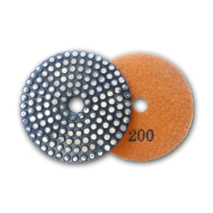 metal bond flexible diamond grinding pad 200 grit