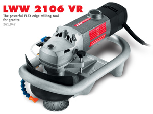 Flex Stone Router Granite Edge Milling Machine LWW 2106 VR