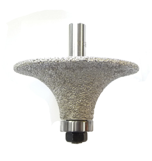 B30 diamond router bit 1/2" shank with bearing