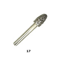 brazed diamond bur