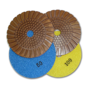 copper ring diamond polishing pads